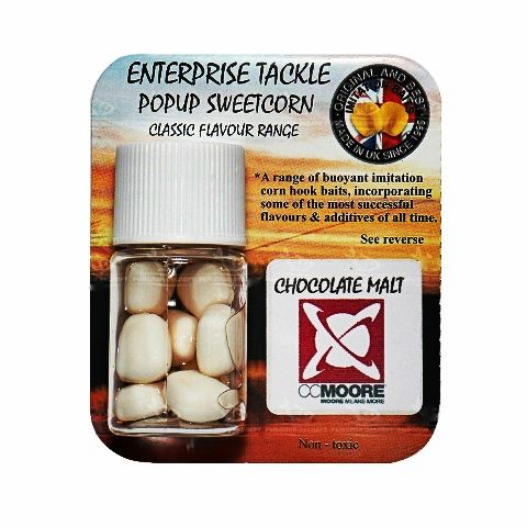 Кукурудза силіконова EnterPrise в дипі - Штучна - Chocolate Malt Corn-CC Moore - White - 8 шт/уп