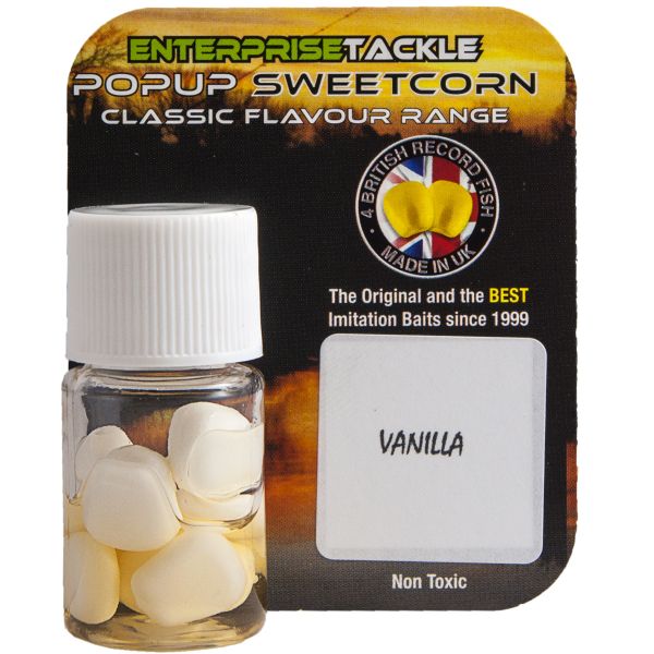 Кукурудза силіконова EnterPrise в дипі - Штучна - Vanilla - White - 8 шт/уп