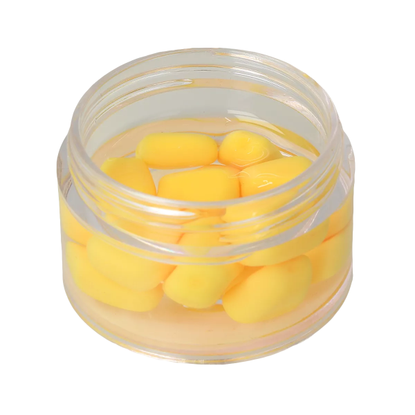 Кукуруза силиконовая в дипе GC G.Carp Pop-Up Flavored 8 мм - 12 шт. - Сладкая кукуруза