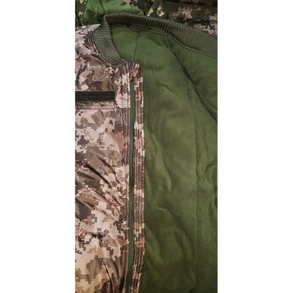 Куртка зимняя ВСУ ветровлагозащитная с утеплителем - Пиксель