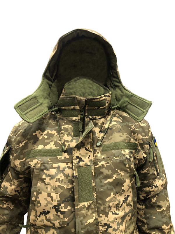 Куртка зимняя полевая утепленная ММ14 - Пиксель