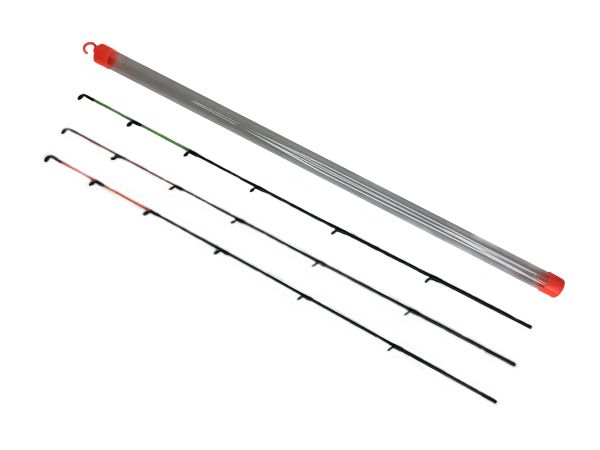 Квивертипы для фидера (Вершинки для фидера) - 50 см - Набор 3 шт - В тубусе