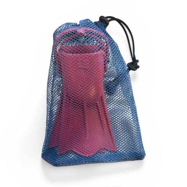 Ласти дитячі для басейну з відкритою п'ятою - Розмір 16,5-22,5 (100-140 мм) - Червоні