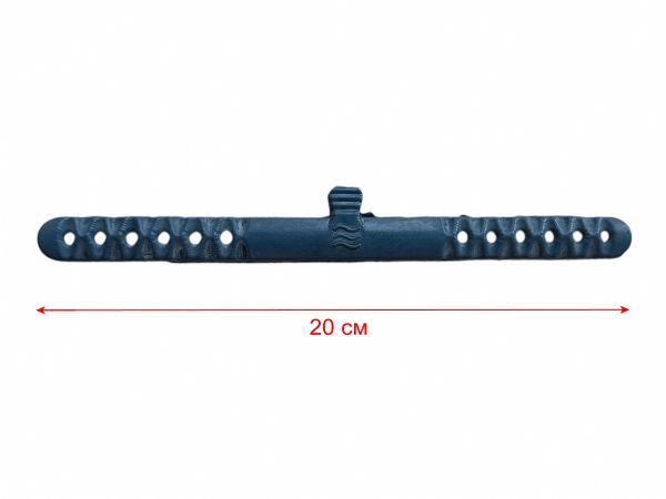 Ласти дитячі для басейну з відкритою п'ятою - Розмір 16,5-22,5 (100-140 мм) - Сині