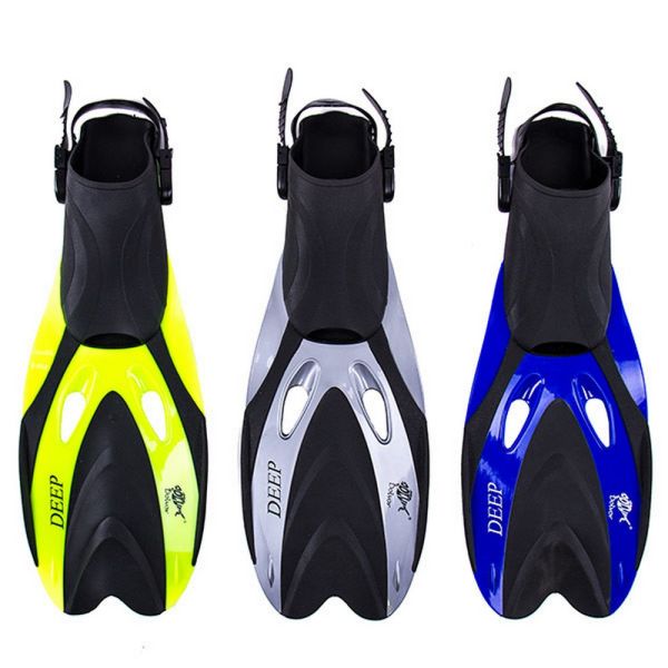 Ласты Dolvor F66 Deep - Размер M (39-43) - С открытой пяткой - Серебро