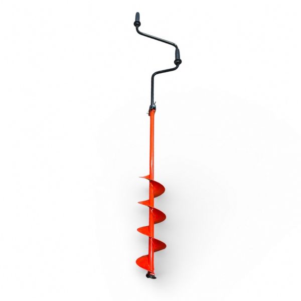 Ледобур Харьковский Двуручный Усиленный 130 мм - Левое вращение