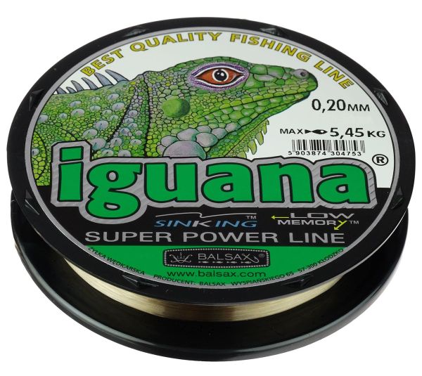 Леска Balsax Tube Iguana - Light Green (Светло зеленый) - 30 м