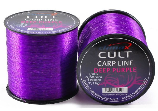 Жилка Climax CULT Carp Line - Deep Purple (Темно-фіолетовий)