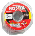 Леска для зимней рыбалки Kostal (Zebco) - Прозрачный - 30 м - 5 шт./уп