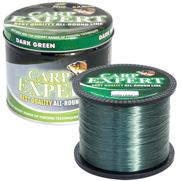 Жилка Energofish Carp Expert - Dark Green (Темно зелений) - 1200 м
