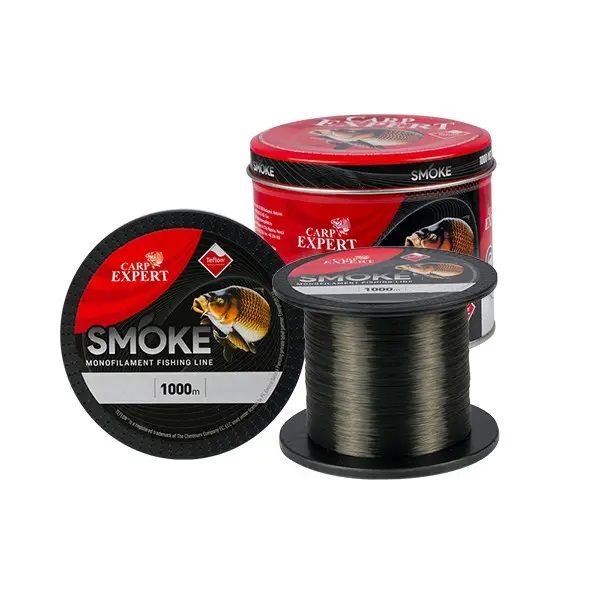Леска Energofish Carp Expert Smoke Dark Grey Teflon - Темно-серый цвет - 1000 м