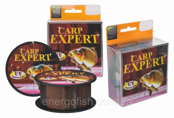 Жилка Energofish Carp Expert UV - Brown (Коричневий) - 300 м