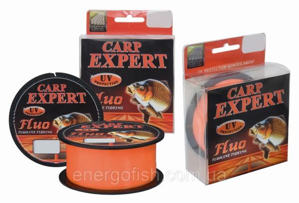 Жилка Energofish Carp Expert UV Fluo - Orange (Помаранчевий) - 300 м