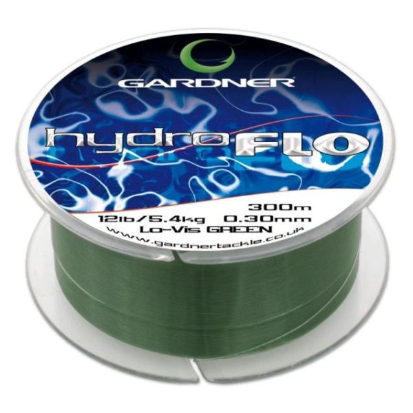 Леска Gardner Hydro Flo - Green (Прозрачно зеленый) - 300 м