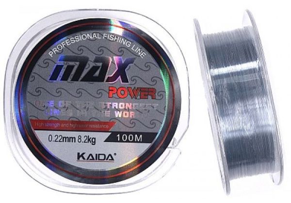 Жилка Kaida Max Power - Прозора - 30 м