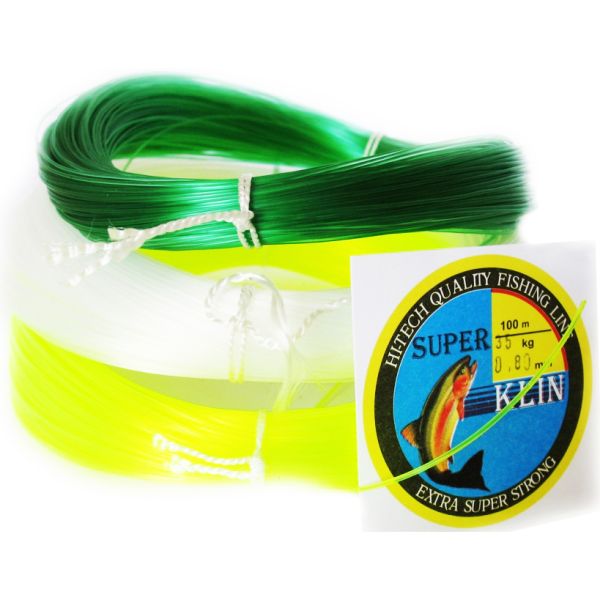 Жилка Klin (Клинська) - Жовтий флуоресцентний - 100 м