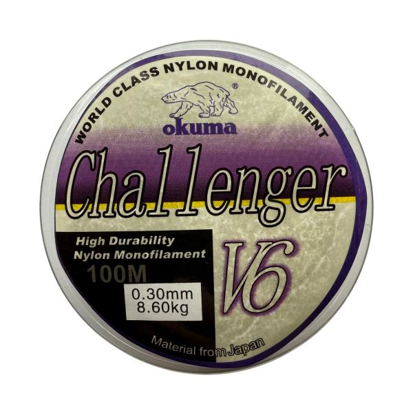 Леска Okuma Challenger - Green (Зеленая) - 100 м