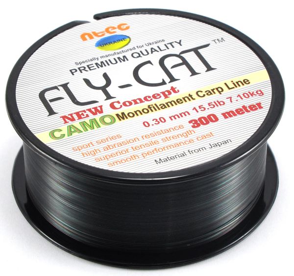 Леска NTEC Fly Cat Monofilament Carp Line