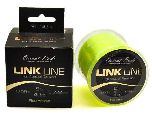Леска Orient Rods - FY023 - Fluoro Yellow (Желтый) - 1200 м