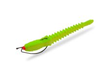 Сменная приманка Рыбка поролоновая Levsha NN 3D ExWorm - Цвет Fluo WLgr