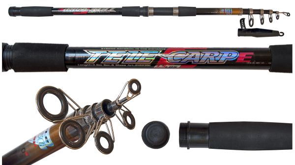 Удилище карповое Libao TeleCarp - Телескопический - 3,9 м