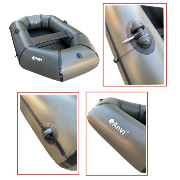 Лодка Anvi 210 LS - Баллон Ø34 см - ПВХ