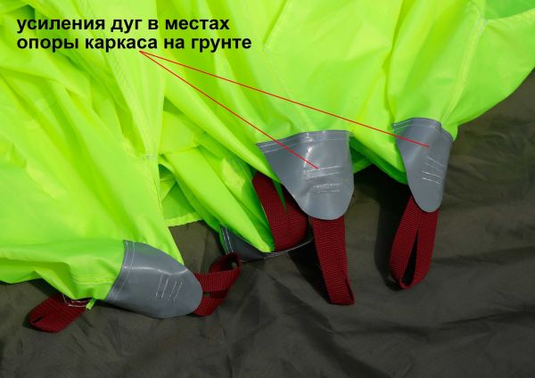 Палатка зимняя Лотос Куб 3 Компакт ЭКО - 3-х местная - 210x210x180 см - Зеленый