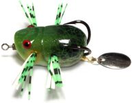 Лягушка-поппер-спиннер Kosadaka LB10 - 30 мм - 4 г - C064
