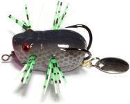 Лягушка-поппер-спиннер Kosadaka LB10 - 30 мм - 4 г - C087