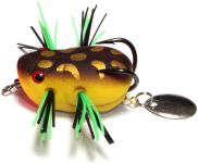 Лягушка-поппер-спиннер Kosadaka LB10 - 30 мм - 4 г - G01