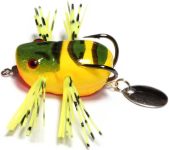 Лягушка-поппер-спиннер Kosadaka LB10 - 30 мм - 4 г - G03