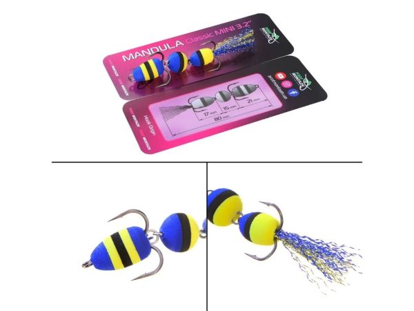 Мандула Classic Mini 3 сегменти 3,2" 80 мм - ПрофМонтаж - #901