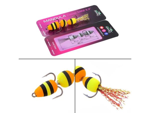 Мандула Classic Mini 3 сегменти 3,2" 80 мм - ПрофМонтаж - #905