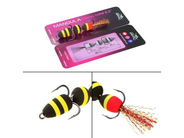 Мандула Classic Mini 3 сегменти 3,2" 80 мм - ПрофМонтаж - #908