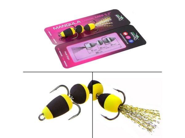 Мандула Classic Mini 3 сегменти 3,2" 80 мм - ПрофМонтаж - #909