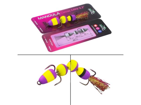 Мандула Classic Mini 3 сегменти 3,2" 80 мм - ПрофМонтаж - #911