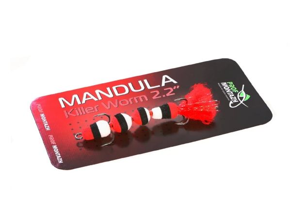 Мандула Killer Worm 4 сегменти 2,2" 55 мм - Мікро - ПрофМонтаж - #904