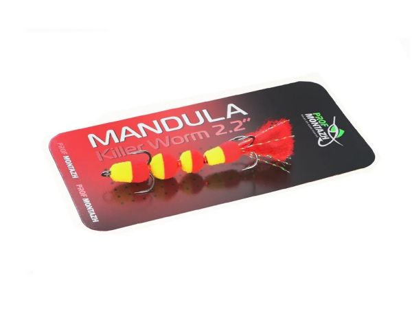 Мандула Killer Worm 4 сегменти 2,2" 55 мм - Мікро - ПрофМонтаж - #910