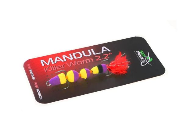 Мандула Killer Worm 4 сегменти 2,2" 55 мм - Мікро - ПрофМонтаж - #911