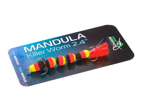 Мандула Killer Worm 5 сегментів 2,4" 60 мм - Мікро - ПрофМонтаж - #903