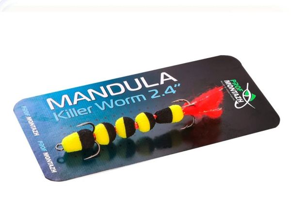 Мандула Killer Worm 5 сегментів 2,4" 60 мм - Мікро - ПрофМонтаж - #909