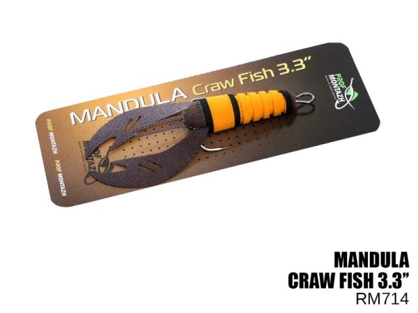 Мандула Рачок Craw Fish 3,3" (83 мм) - ПрофМонтаж - #714