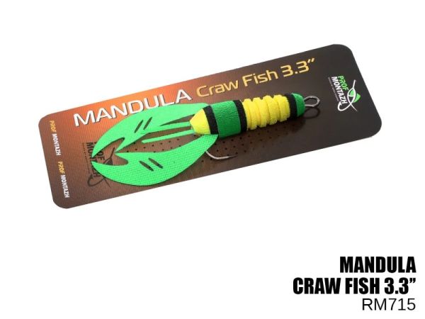 Мандула Рачок Craw Fish 3,3" (83 мм) - ПрофМонтаж - #715