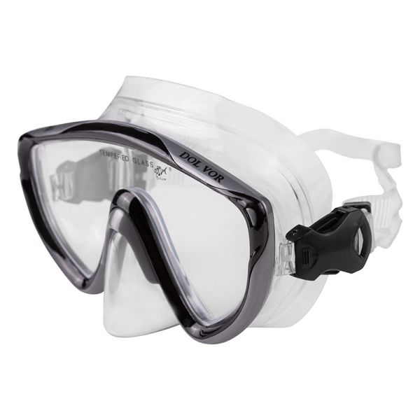 Маска для плавання Dolvor M172P - Сіра