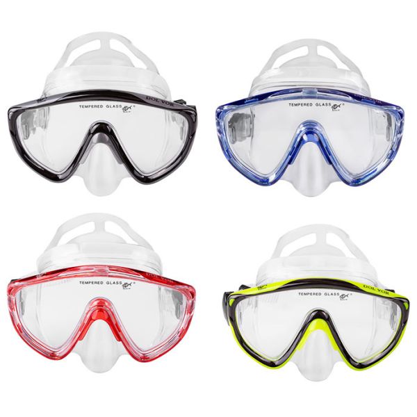 Маска для плавання Dolvor M172P - Червона