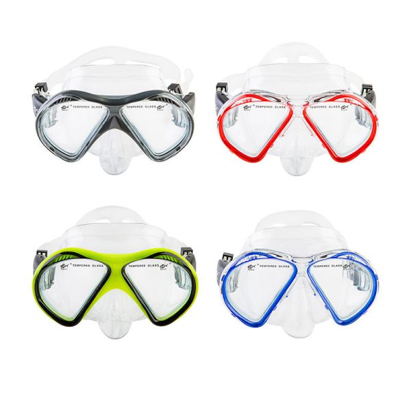 Маска для плавання Dolvor - M293P - Сіра