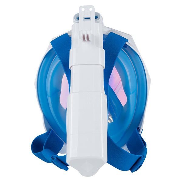 Маска для плавання - Повнолицьова - Дзеркальна - M2068/SG7 - Розмір S/M - Синій