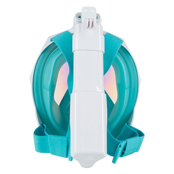 Маска для плавання - Повнолицева - Дзеркальна - M2068/LG13 - Зелений