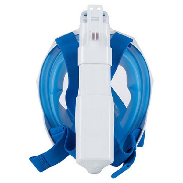 Маска для плавання - Повнолицьова - M2068/L4 - Розмір L/XL - Синій