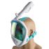 Маска для плавания - Полнолицевая - Зеркальная - M2068/SG9 - Зелёный